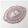 Image 4 : 2pc Wedgwood Lilac Jasperware Lidded Boxes
