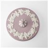 Image 8 : 2pc Wedgwood Lilac Jasperware Lidded Boxes