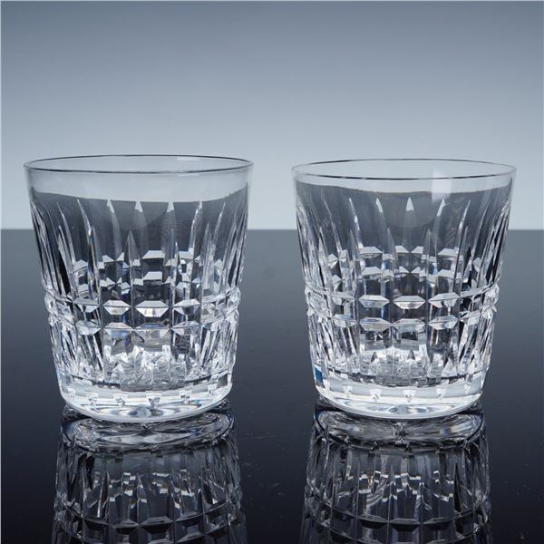 Pair of Waterford Glenmore Crystal Old Fashioned Glasses