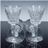 Image 4 : 4pc Waterford Crystal Claret Wine Glasses, Alana Pattern