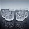 Image 1 : 4pc Waterford Crystal Rocks Glasses, Alana Pattern