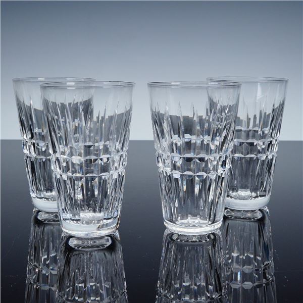 4pc Waterford Crystal Glenmore Flat Tumblers