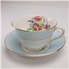 Image 6 : 2 Colclough and Macy's Floral Teacup and Saucer Sets