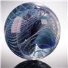Image 3 : Robert Eickholt Art Glass Paperweight Swirling Design Artist Signed