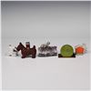 Image 2 : 5pc Collectible Animal Figurines- Card Holder, Lighter, Pin Cushion + More