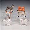 Image 1 : 8pc Collection of Vintage Porcelain Dog Figurines