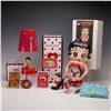 Image 6 : 9pc Betty Boop Character Collectibles including Clock, Lamp, Watch + More