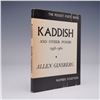 Image 1 : Allen Ginsberg Softcover Book, Kaddish and Other Poems 1958-1960