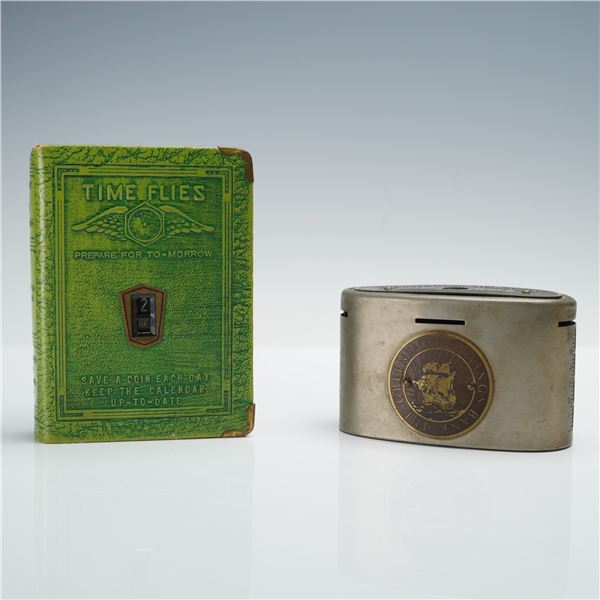 2pc Mechanical Coin Savings Banks