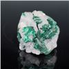 Image 2 : 3pc Mineral Specimens, Malachites on Quartz and Emerald in Matrix