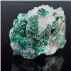 Image 3 : 3pc Mineral Specimens, Malachites on Quartz and Emerald in Matrix