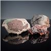 Image 8 : 3pc Mineral Specimens, Thomsonite, Muscovite, and Rhodochrosite