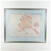 Image 2 : Carnes and Lafferty Alaska Map Print