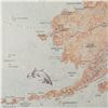 Image 4 : Carnes and Lafferty Alaska Map Print