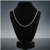 Tiffany & Co. Sterling Silver Beaded Chain Necklace