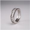 Image 2 : Clear Stone Eternity Band Ring