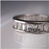 Image 3 : Clear Stone Eternity Band Ring