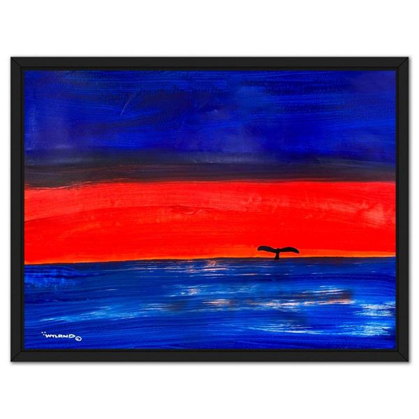 Whale Tail by Wyland Original