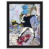 Image 1 : Banksy Thrower by Mr Brainwash Original