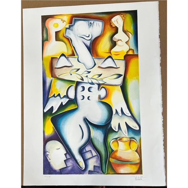 Here On Planet Earth by Alexandra Nechita