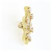Image 6 : Antique Victorian 18k Gold 1.97 ctw Old European Diamond Swirl Flower Pin Brooch