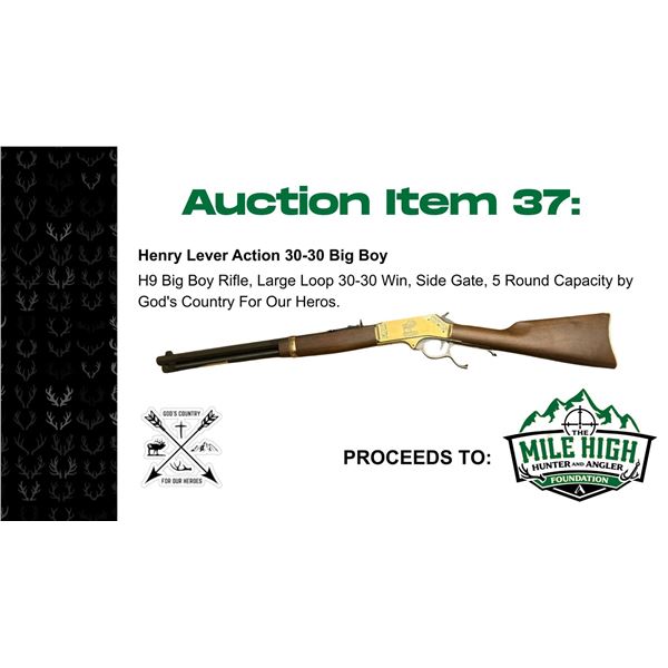 Henry Lever Action 30-30 Big Boy