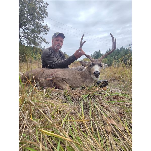 COLUMBIA BLACKTAIL DEER IN OREGON:  5 Day Guided Hunt for 1 Hunter