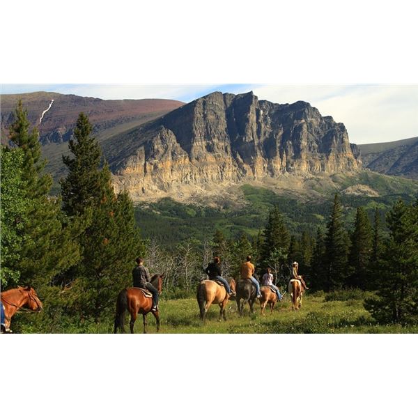 Camping on Horseback in Montana