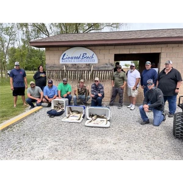 1 Day (5 hours) Walleye Fishing Charter for up to 4 Anglers