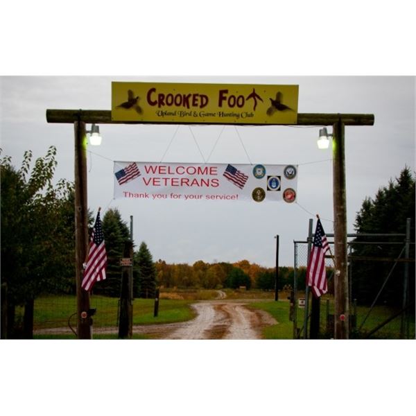 1 Day Pheasant Hunt for 20 Birds with Dog & Dog Handler for 4 Hunters