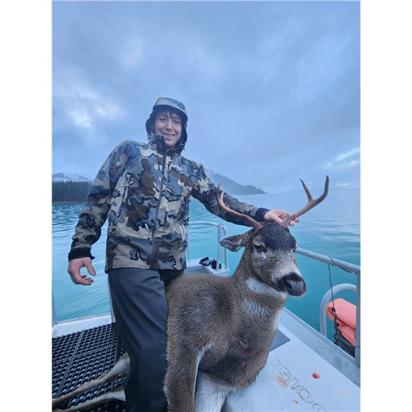 Transport for a 6 Day/5 Night DIY Sitka Black Tail Deer and Waterfowl Adventure for 3 Hunters