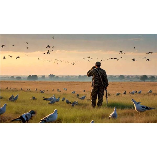 5 Day Bird Hunt (Doves and Upland Birds) for 2 Hunters (2x1)