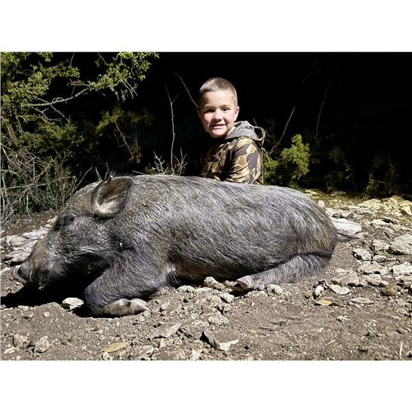 2 Day Unlimited Texas Hog Hunt for 2 Hunters