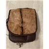 Image 1 : Handmade Leather Bag with Hartebeest Hide Insert
