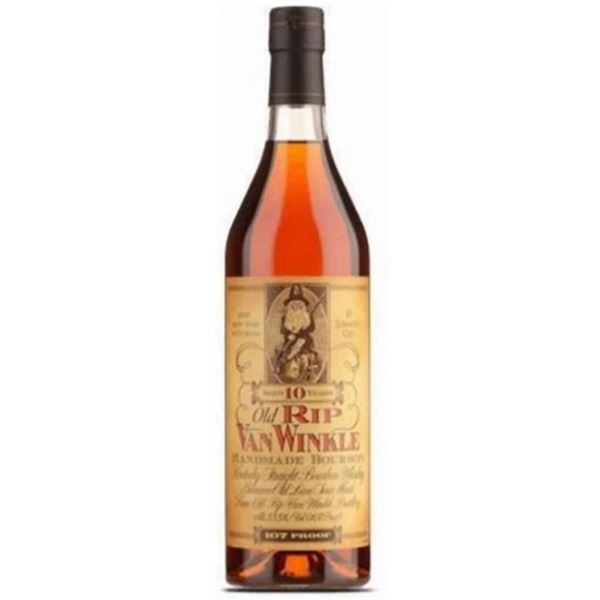 Bottle of 10 Year Old Van Winkle Handmade Bourbon