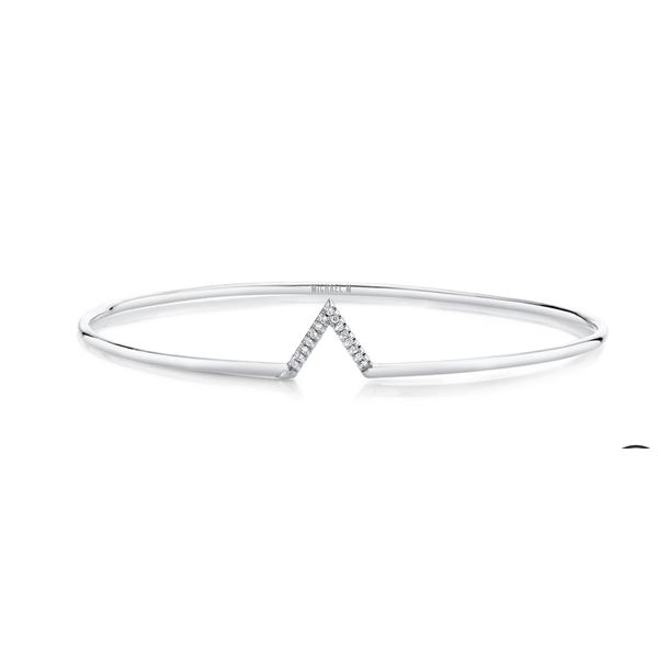 V Diamond Bangle