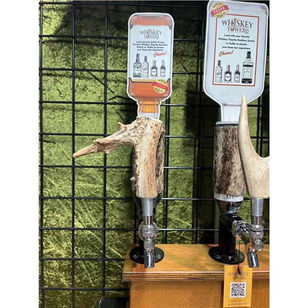 Whiskey Tap and Pour Kit with Premium Whiskey, Alaskan Guide Pack, and Pistol Harness