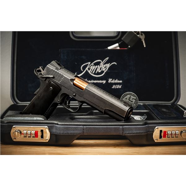 Kimber 45th Anniversary 1911 with Display Case 45 ACP