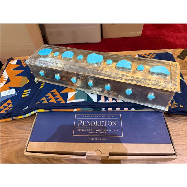 Turquoise Box & Elk Ivory Jewelry