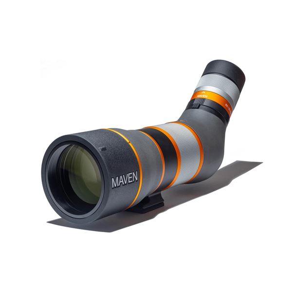 Maven Optics Package - Maven S.3A - 24-52X67 Spotting Scope, B.6 - 12x50 Binoculars, and Tripod