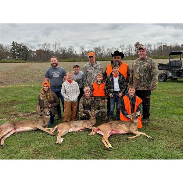OHIO YOUTH DEER HUNT FOR 1 HUNTER AND 1 NON-HUNTER