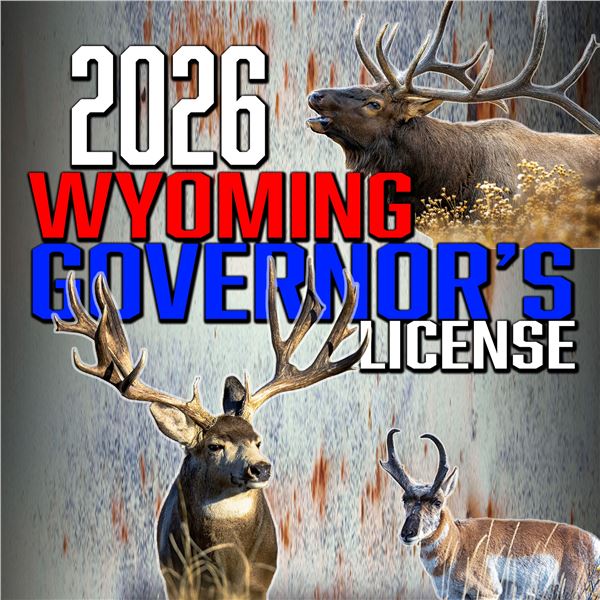 2026 Wyoming Governor's License