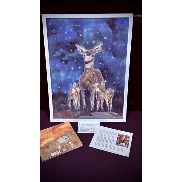 KID'S MULE DEER BOOK AND GICLEE SET