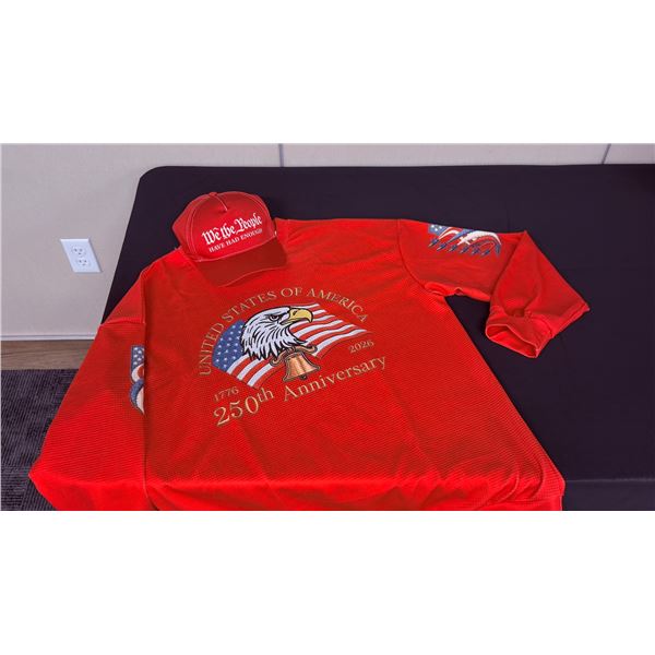 RED "WE THE PEOPLE" SET