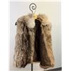 Image 1 : Natural Coyote Fur Vest – Alaska Fur Gallery