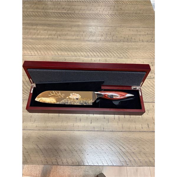 Flint & Flame custom Elk Knife
