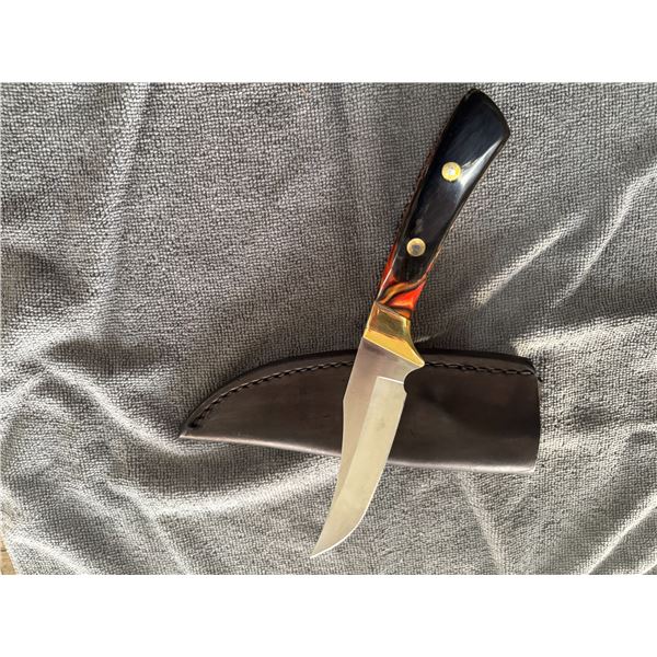 Custom knife by Bill Belshe
