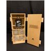 Image 1 : Full Curl 10yr Old Bourbon with 4 glasses and pine box.