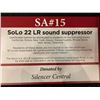 Image 1 : SoLo .22 Suppressor from Silencer Central