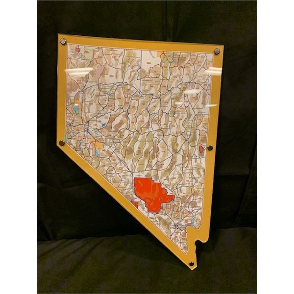 State of Nevada Hunt Unit Map (Small)